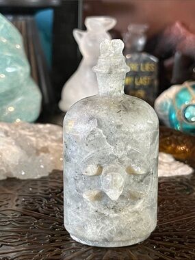 Labradorite poison bottle